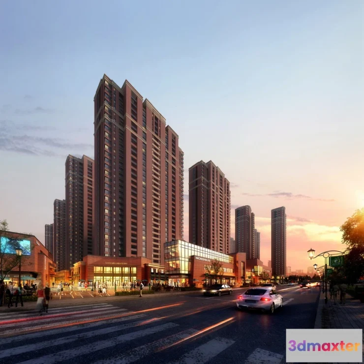 1122184 - EXTERIOR 3D SCENES - BUILDING 3D MODELS - 0003