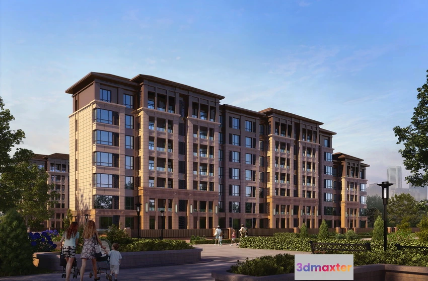 1122196 - EXTERIOR 3D SCENES - BUILDING 3D MODELS - 0009