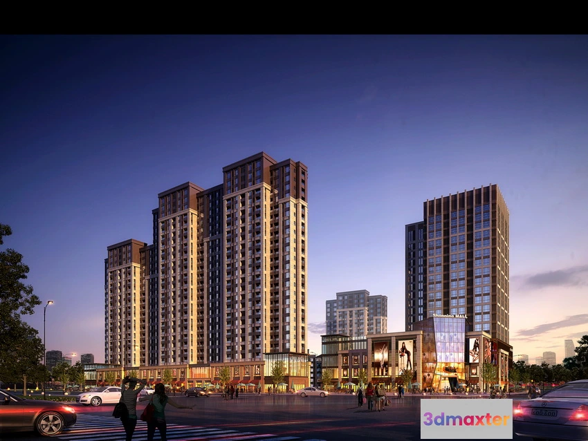 1122198 - EXTERIOR 3D SCENES - BUILDING 3D MODELS - 0010