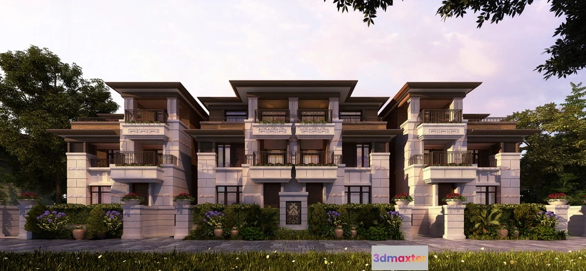 1122212 - EXTERIOR 3D SCENES - BUILDING 3D MODELS - 0017