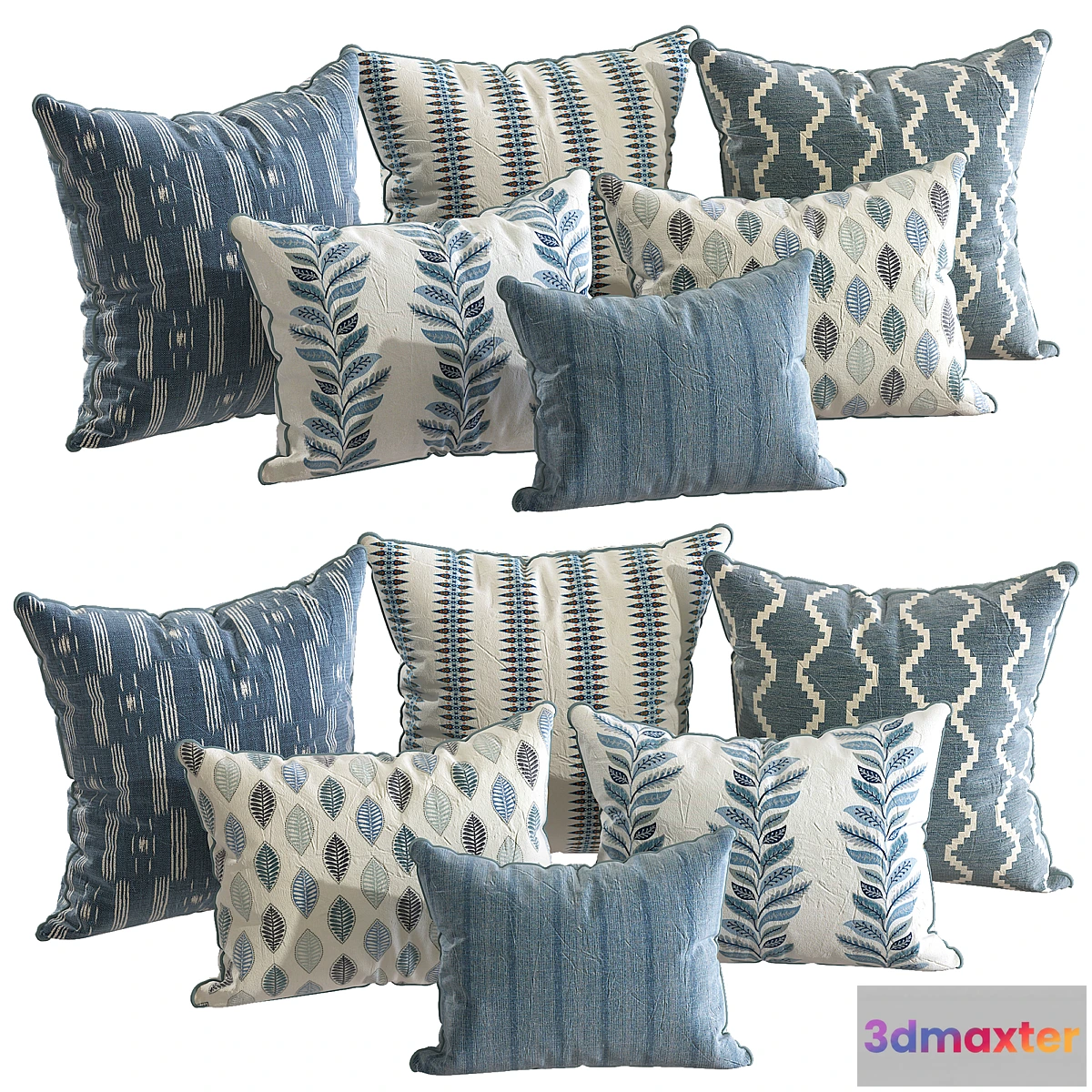 1459826 - 23 Pillow Decor 3D Max