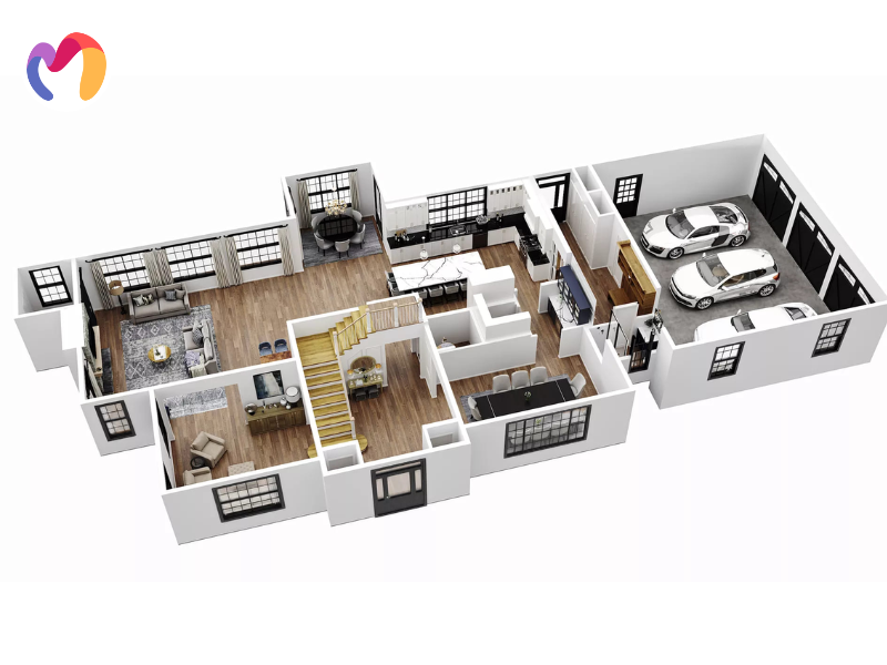 Technical accuracy and the methodical application of tried-and-true methods are essential for professional rendering quality.