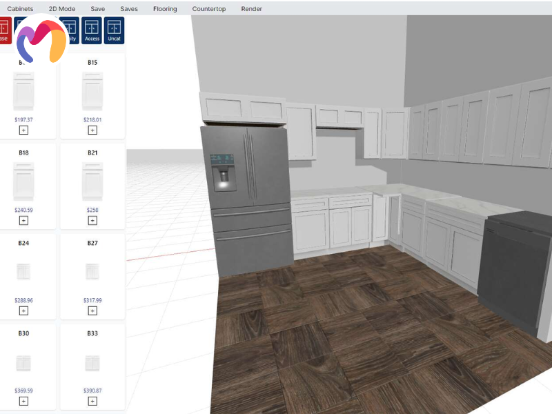 A free 3D modeling program called MatterControl incorporates parametric design features.