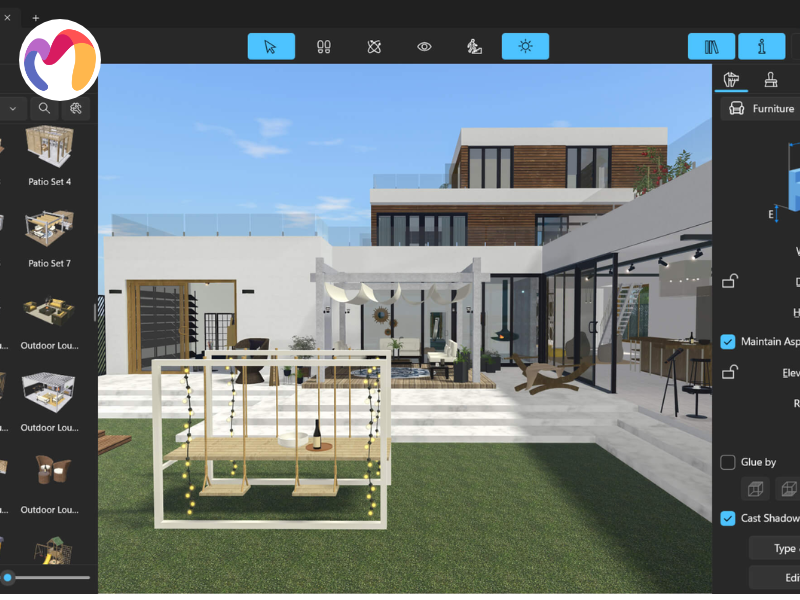 A 3D modeling program called Houdini creates a procedural 3D modeling architecture that is industry standard.