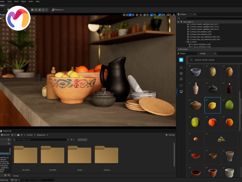 One of the best 3D rendering programs in the market is Unreal Engine.