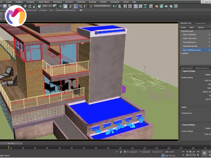 A complete 3D rendering program, 3ds Max integrates modeling, animation, and visualization.