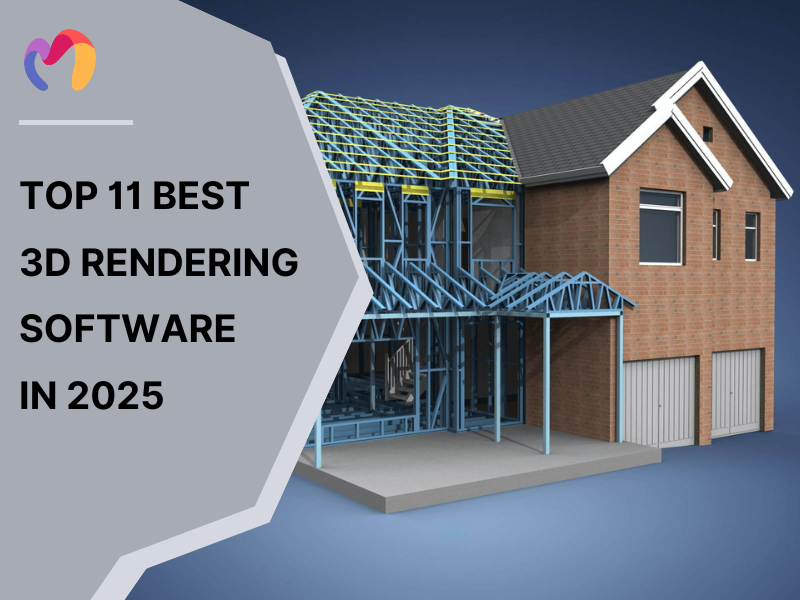 A specialized program called 3D rendering software is designed to produce photorealistic