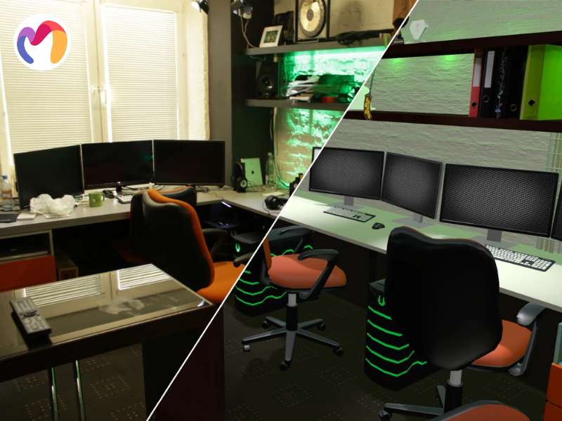 One kind of 3D modeling that extracts geometric and textural information is called image-based modeling.