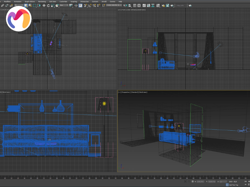 The last stage of digital visualization pipelines is 3D rendering.