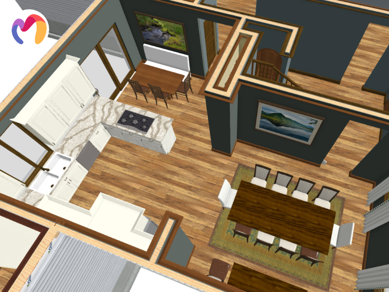 The creation of architectural visualizations starts with eight distinct file formats and kinds of technical documentation.
