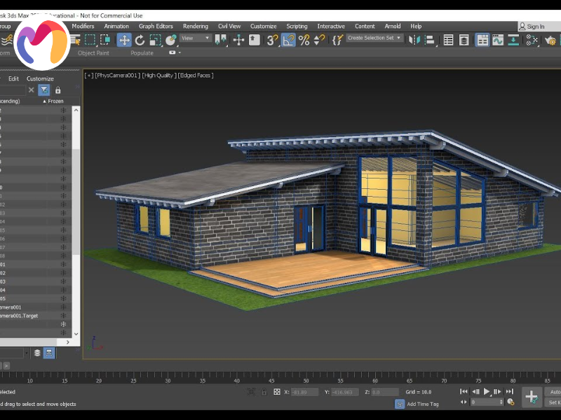 3ds Max is used by real estate developers and architectural firms to create photorealistic building images.