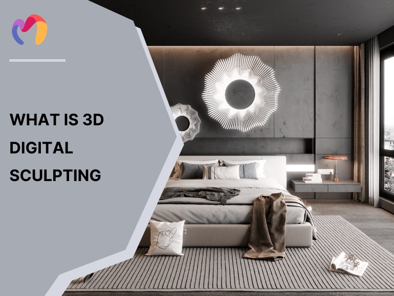 3D digital sculpting, also known as sculpt modeling or 3D sculpting