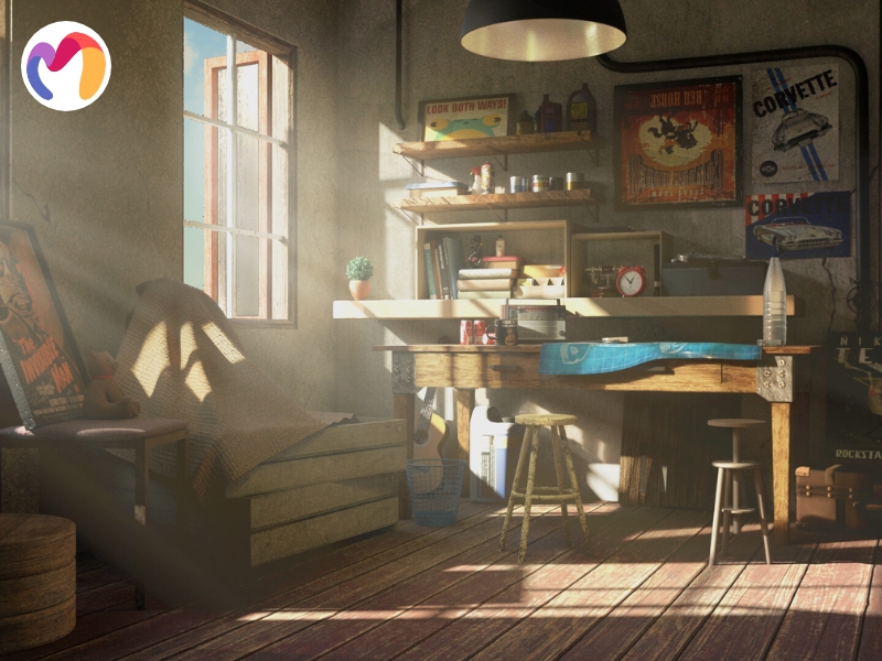 3D lighting is the collection of tools and techniques used to simulate light