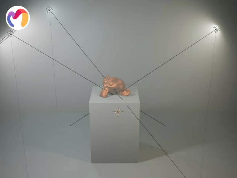 Three-point lighting includes the key, the fill and the backlight