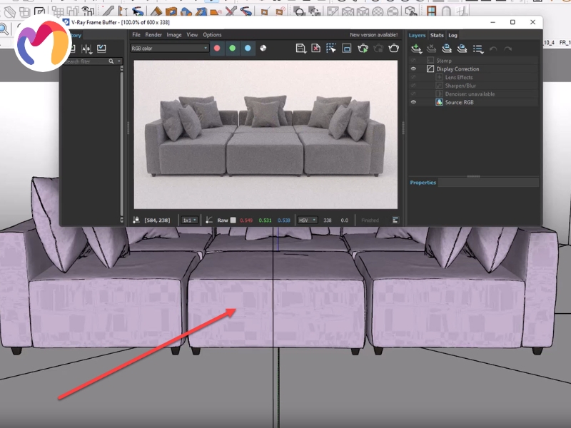 Surface representation techniques serve distinct functions in architectural visualization