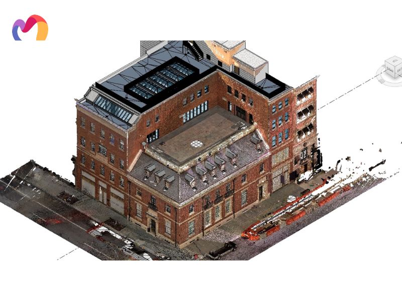 Accurate 3D information is captured from objects using laser scanning.