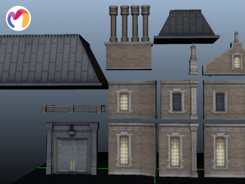 Individual equations are among the interchangeable components used in modular modeling.