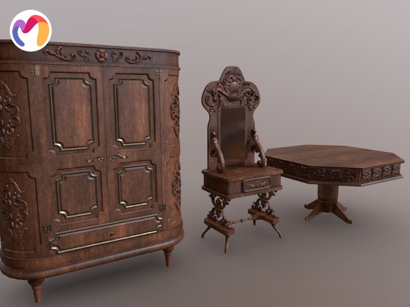 Kitbashing creates new scale models by combining elements of existing commercial models.