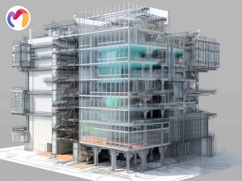 LOD 100 supports the earliest stage of a 3D modeling project by focusing on broad concepts