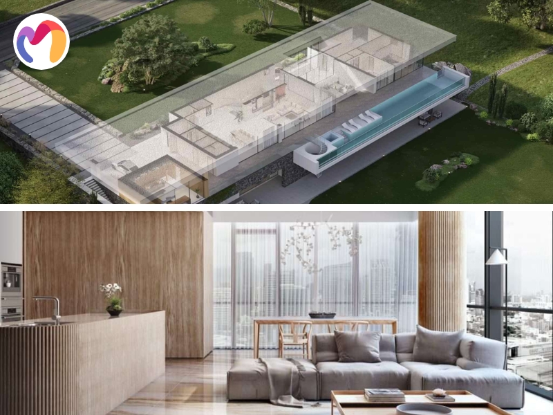 Photo integration enhances render realism by blending 3D models with authentic photographic environments