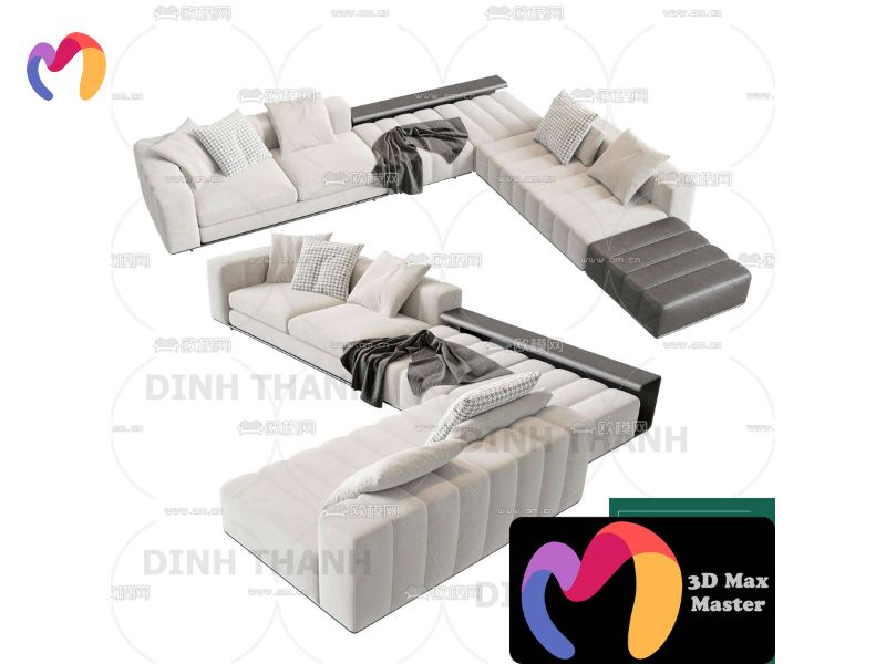 Modern sofas focus on contemporary aesthetics