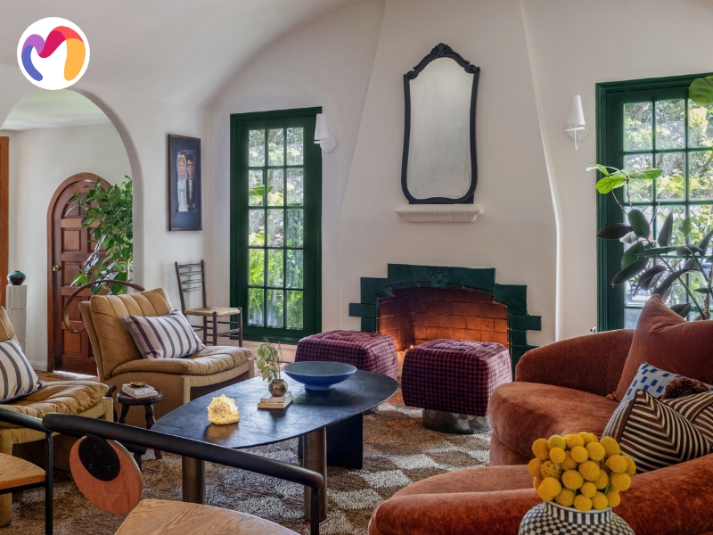 Luxury saturated accents remain strong in 2025 as jewel tones