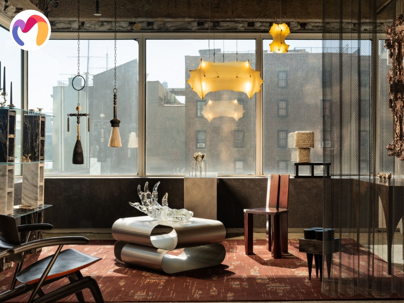 Warm metallic finishes remain a favorite in 2025