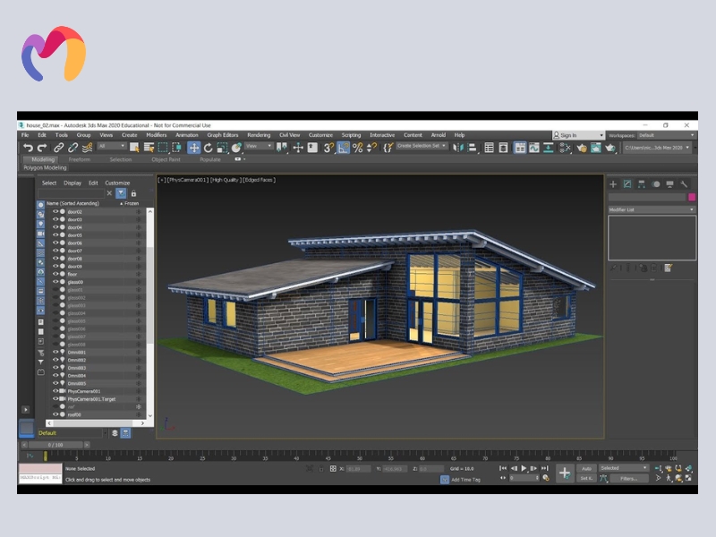 3ds Max offers advanced tools, Arnold renderer and flexible workflows for complex projects