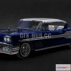 1181882 - PBR Game 3D Model - 1958 Pontiac Bonneville hardtop