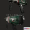 1181892 - PBR Game 3D Model - 1975 Metabo Automatic Drill