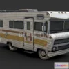 1181894 - PBR Game 3D Model - 1975 Motorhome