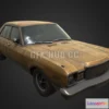1181896 - PBR Game 3D Model - 1977 Plymouth Volaire Sedan