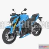 1181910 - PBR Game 3D Model - 2018 Suzuki GSX-S1000