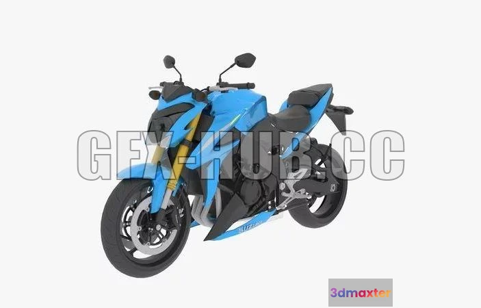 1181910 - PBR Game 3D Model - 2018 Suzuki GSX-S1000