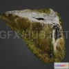 1181928 - PBR Game 3D Model - 3D Mountain Rock HD Scan