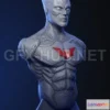 1181934 - PBR Game 3D Model - 3D print model Batman Beyond bust