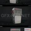 1181966 - PBR Game 3D Model - 70s Gas Pump