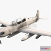 1181984 - PBR Game 3D Model - A 29 Super Tucano