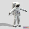 1182012 - PBR Game 3D Model - A7L Space Suit