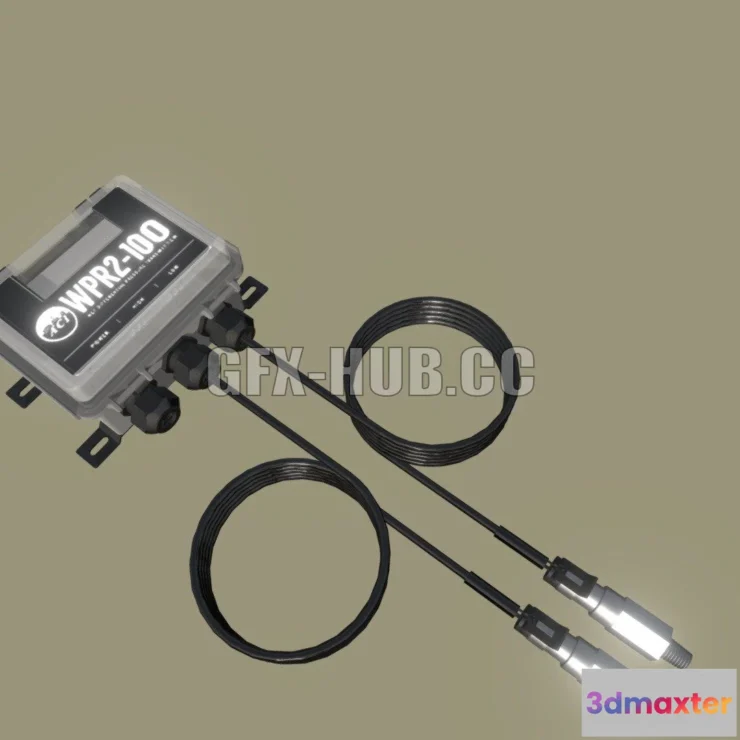 1182050 - PBR Game 3D Model - ACI Pressure Sensor