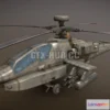 1182108 - PBR Game 3D Model - AH-64D Apache Longbow