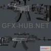 1182172 - PBR Game 3D Model - AK Modfied