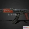 1182176 - PBR Game 3D Model - AK-47 Rifle