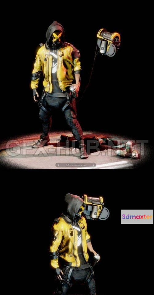 1182198 - PBR Game 3D Model - Alec 56