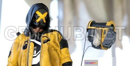 1182200 - PBR Game 3D Model - Alec.56 (rigged)