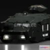 1182208 - PBR Game 3D Model - Aliens USMC APC