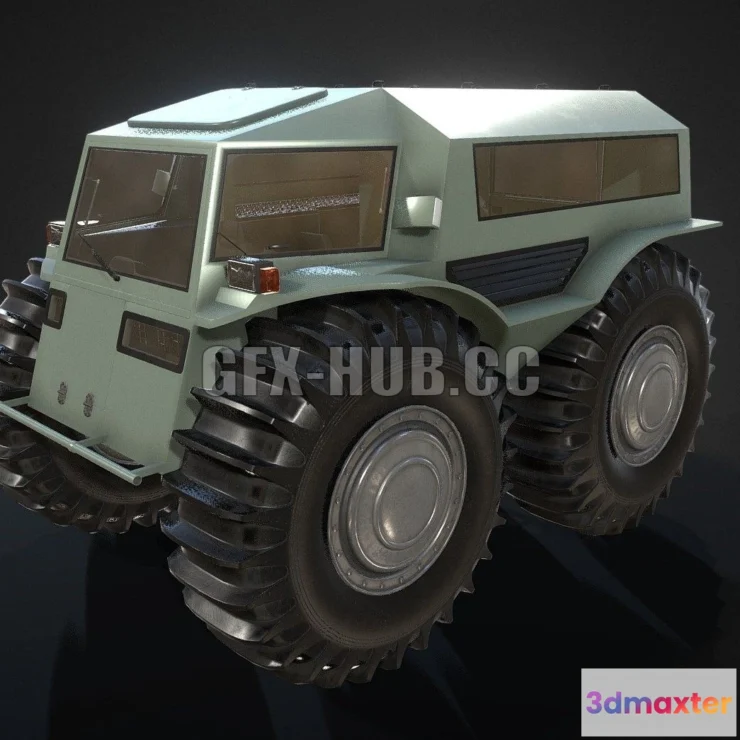 1182214 - PBR Game 3D Model - All Terrain Vehicle