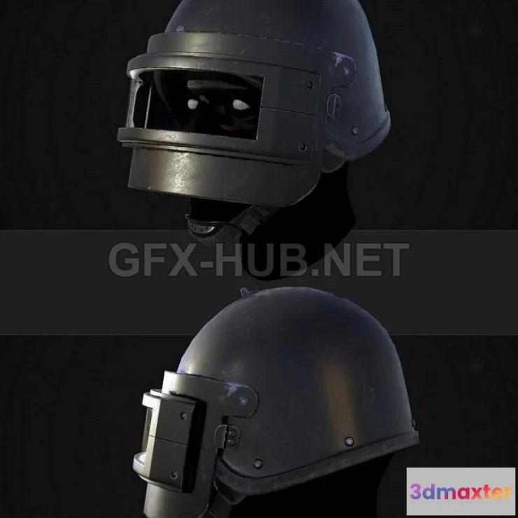 1182222 - PBR Game 3D Model - Altyn helmet