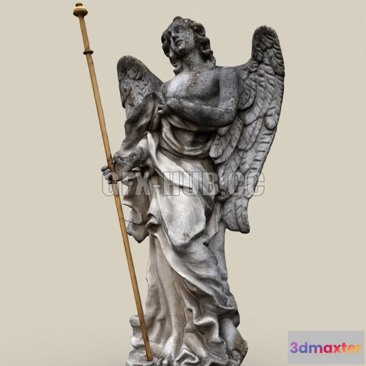 1182296 - PBR Game 3D Model - Angel