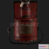 1182340 - PBR Game 3D Model - Antique meatgrinder - Hobart
